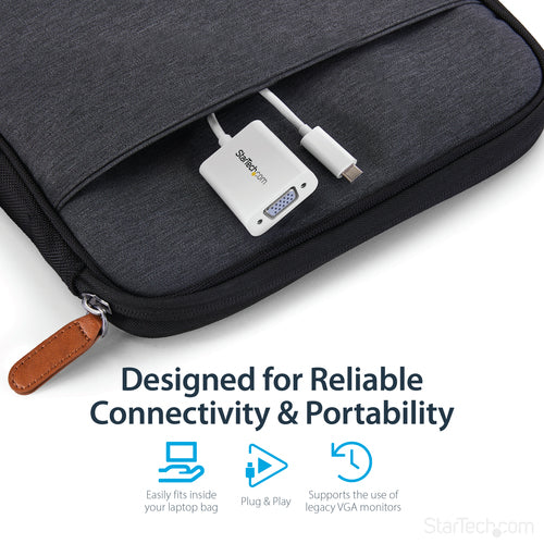 USB C TO VGA ADAPTER DONGLE TB3 USB TYPE C TO VGA VIDEO CONVERTER