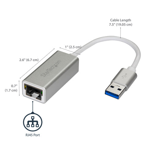 USB TO ETHERNET ADAPTER 3.0 GIGABIT RJ45 LAN NETWORK DONGLE