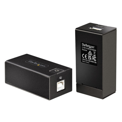 USB 2.0 EXTENDER HUB - USB-A OVER CAT5/6 ETHERNET CABLE RJ45