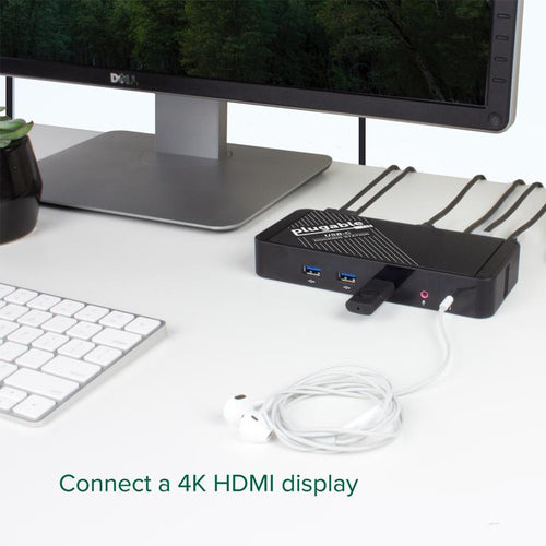 PLUGABLE UD-CA1A USB-C DOCKING STATION W/ PD