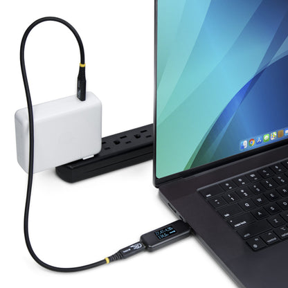 USB-C POWER TESTER DIGITAL 240W BI-DIRECTIONAL VOLTAGE/CURRENT