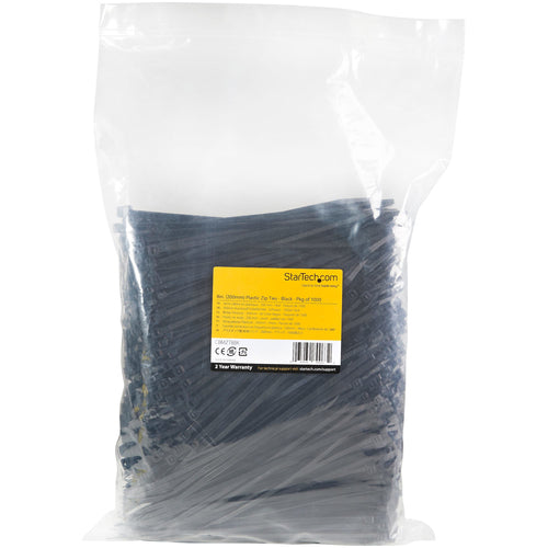 1000PK PLASTIC CABLE TIES NYLON SELF LOCKING WIRE ZIP TIES - 8 INCH