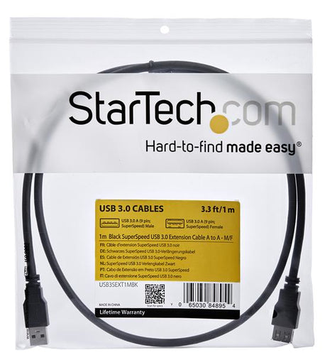 3FT USB 3.0 EXTENSION CABLE 1M USB MALE TO FEMALE EXTENSION CABLE