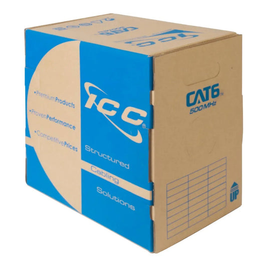 CAT6 PLENUM VALUE LINE 500 MHz WHITE