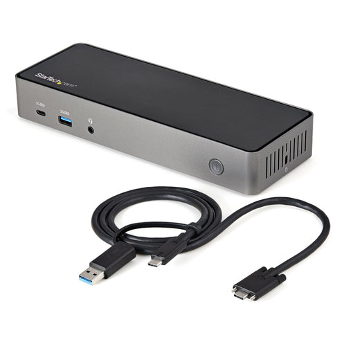 TRIPLE MONITOR USB C USB A DOCK TYPE C DOCKING STATION USBC DOCK