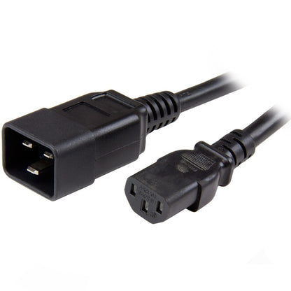 6FT POWER EXTENSION CORD C13 TO C20 COMPUTER MONITOR POWER CABLE