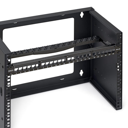 1U BLANK KEYSTONE PATCH PANEL 24 PORT/UTP/CABLE MANAGEMENT BAR (C6PANELUTP241UCM)