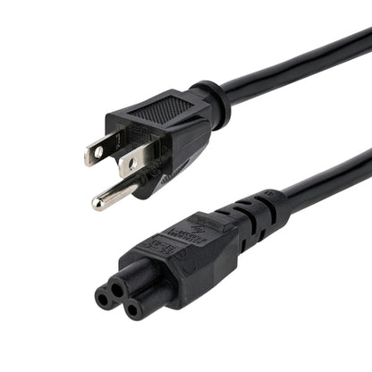 6FT 3PIN LAPTOP POWER CORD NEMA 5-15P TO C5 NOTEBOOK ADAPTER CABLE