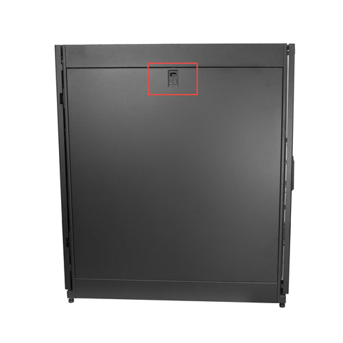 25U SERVER RACK CABINET 4 POST NETWORK EQUIPMENT RACK ENCLOSURE