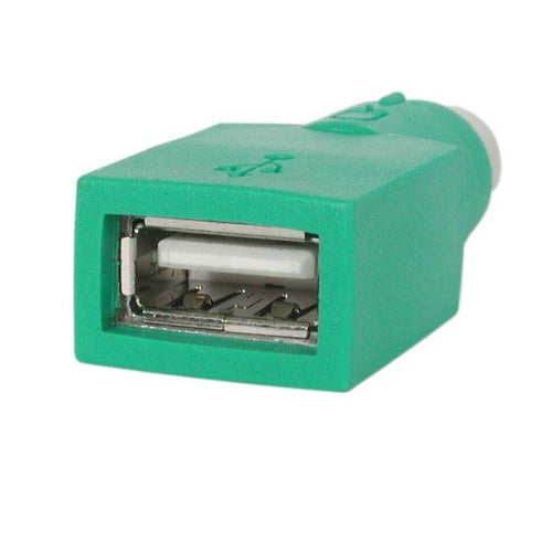 USB MOUSE TO PS2 ADAPTER USBAF/DIN6M GREEN