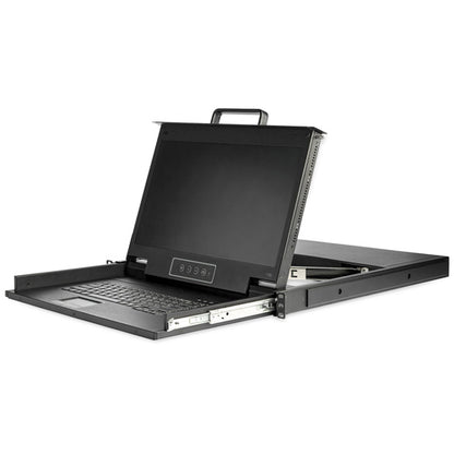 VGA RACKMOUNT KVM CONSOLE INTEGRATED LCD MONITOR KVM SWITCH