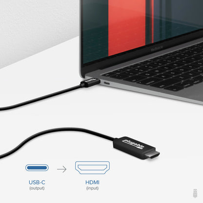 PLUGABLE USBC-HDMI-CABLE USB C TO HDMI ADAPTER CABLE