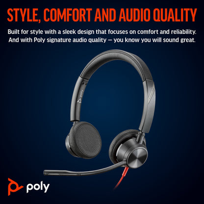 POLY BW 3325 USB-C HS 3.5MMP USB-C/A