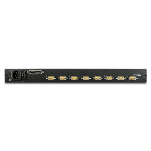 LCD CONSOLE RACK 17IN W/ INTG 8 PORT ANALOG KVM SWITCH (AP5808)