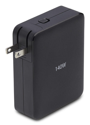140W USB-C WALL CHARGER GAN POWER ADAPTER PD 3.1 USB-C/USB-A