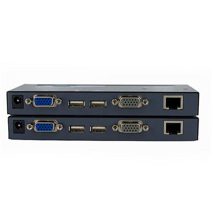 USB VGA KVM CONSOLE EXTENDER OVER CAT5 UTP W/ CABLES