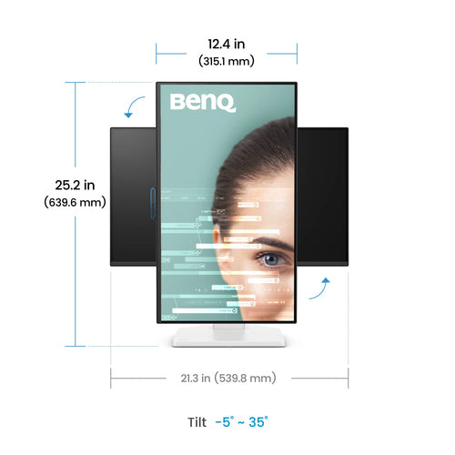 BENQ 24IN 1080P LCDMONITOR 144HZ BLACKIPS1920X1080HEIGHT