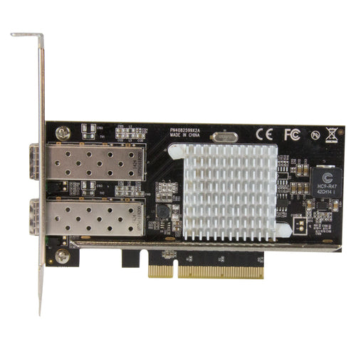 2 PORT 10GB SFP+ NETWORK CARD 10GBIT PCIE NIC FIBER ADAPTER INTEL