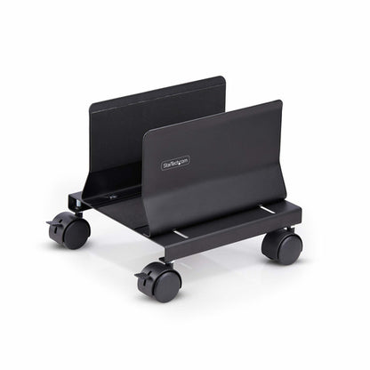 COMPUTER TOWER CART ROLLING CPU CADDY ON WHEELS PC MOUNT
