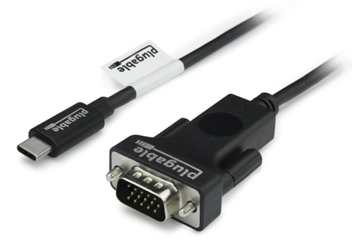 PLUGABLE USBC-VGA-CABLE USB C TO VGA CABLE