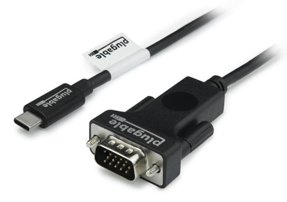 PLUGABLE USBC-VGA-CABLE USB C TO VGA CABLE