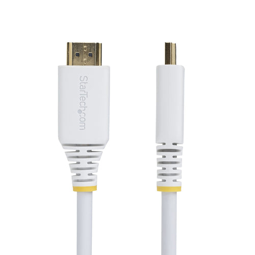 PREMIUM CERTIFIED HDMI CABLE 6FT WHITE HDMI CORD/4K 60HZ/HDR10