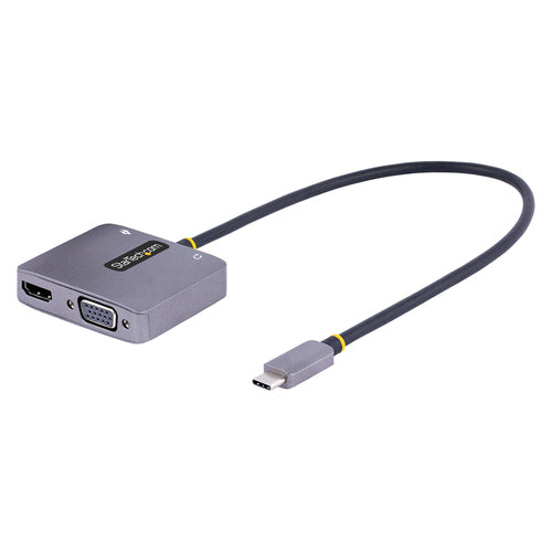 USB C VIDEO ADAPTER CONVERTER W/ HDMI VGA - MULTI DISPLAY DONGLE