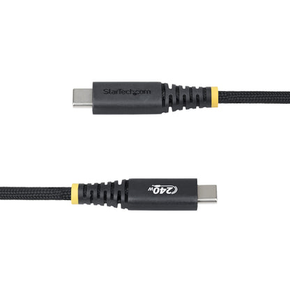 10FT USB-C CABLE USB-IF 240W PD/RUGGED/SIDE LOCKING SCREWS