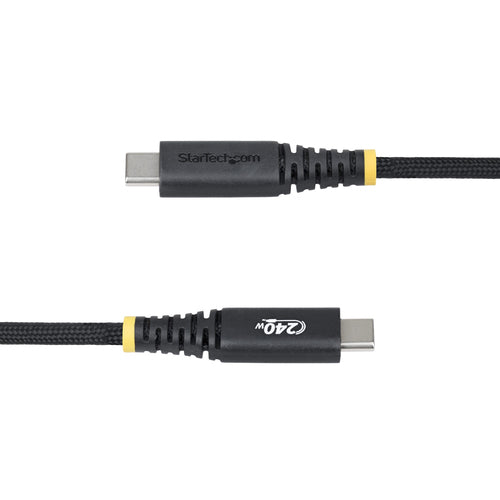 6FT USB-C CABLE USB-IF 240W PD/RUGGED/SIDE LOCKING SCREWS