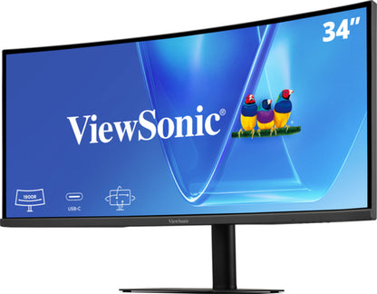 34 UWQHD IPS CURVED MONITOR W/ USB-C 3440 X 1440 RESO