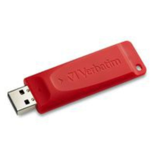 128GB FLASH DRIVE USB 2.0 RED STORE N GO 98525