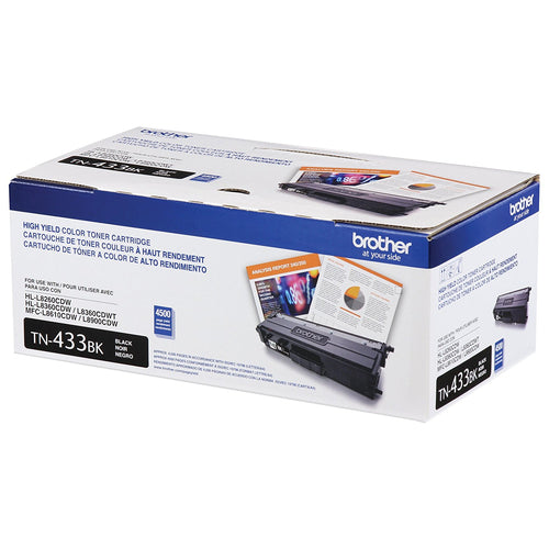 TN433BK BLACK TONER MFCL8610CDW L8900CDW