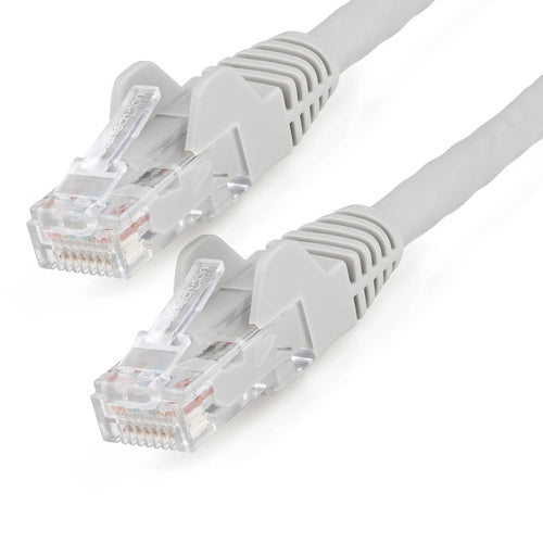 15FT GRAY CAT6 ETHERNET CABLE LSZH SNAGLESS PATCH CABLE LAN RJ45