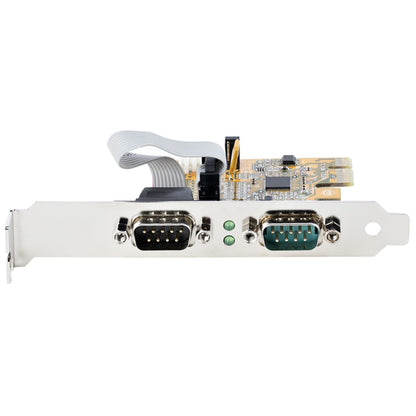 2 PORT PCI EXPRESS RS232 SERIAL ADAPTER CARD PCIE TO SERIAL DB9