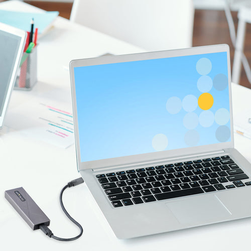 USB SATA M.2 NVME SSD ENCLOSURE USB C 3.1 PCIE SSD PORTABLE ADAPTER