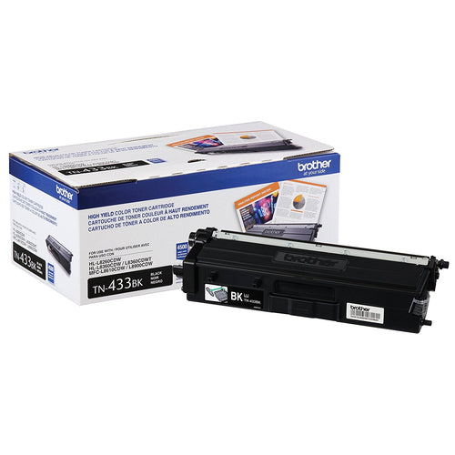 TN433BK BLACK TONER MFCL8610CDW L8900CDW