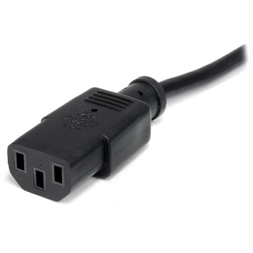 15FT COMPUTER POWER CORD NEMA 5-15P TO C13 AC POWER MONITOR CABLE