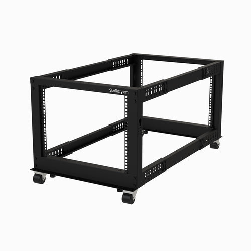 8U OPEN FRAME SERVER RACK 4 POST NETWORK AV EQUIPMENT RACK