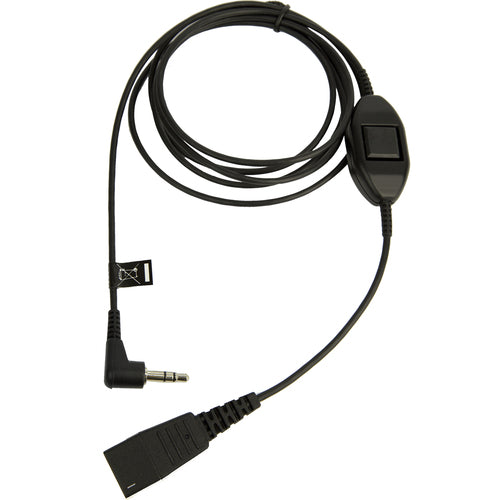 QD TO 3.5MM WITH MUTE SWITCH ALCATEL IP TOUCH 4038  4068 PHONE (8735-019)
