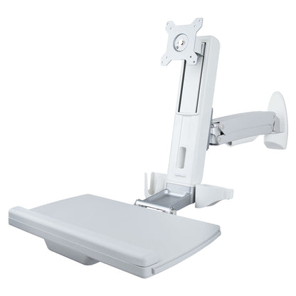 WALL MOUNT WORKSTATION VESA - ERGONOMIC WALL MOUNT STANDING DESK