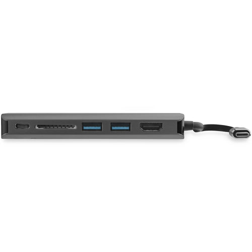 USB C MULTIPORT ADAPTER - HDMI 4K - 2XA 1XC - MINI TRAVEL DOCK