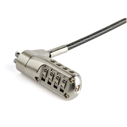 6.5FT LAPTOP CABLE LOCK STEEL 4 DIGIT COMPUTER SECURITY LOCK NANO