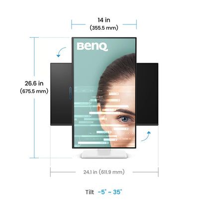 BENQ 27IN 1080P LCDMONITOR 144HZ BLACKIPS1920X1080HEIGHT