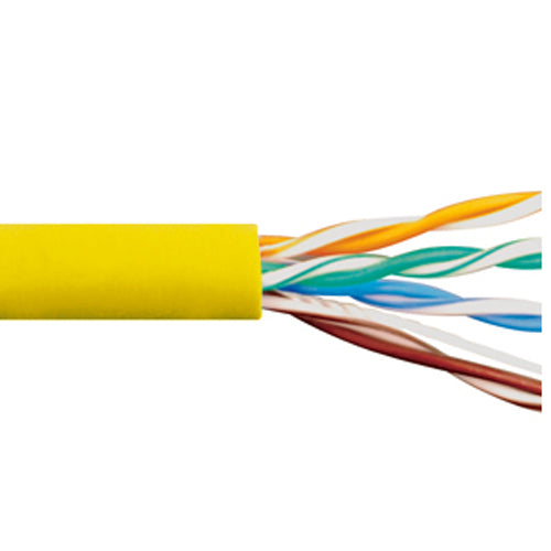CAT5e CMR PVC CABLE YELLOW