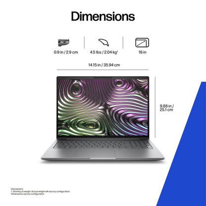 SMART BUY ZBOOK X G1I 16 U7 265H 16 64GB/1T PC