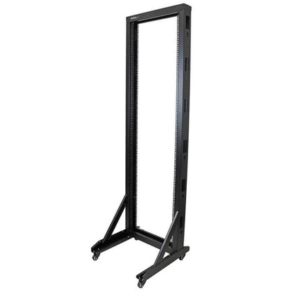 2 POST OPEN FRAME SERVER RACK NETWORK EQUIPMENT AV MEDIA RACK