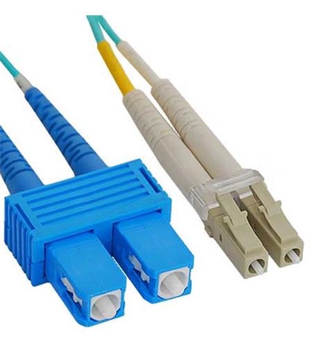 JUMPER, LC-SC,DUPLEX,50/125µm 10G 10M