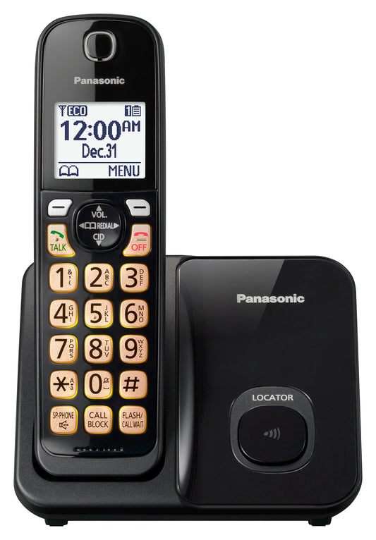 Cordless Telephone in Black