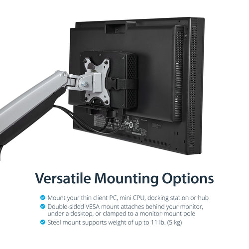 THIN CLIENT MOUNT VESA MOUNTING BRACKET UNDER DESK OR MONITOR MOUNT