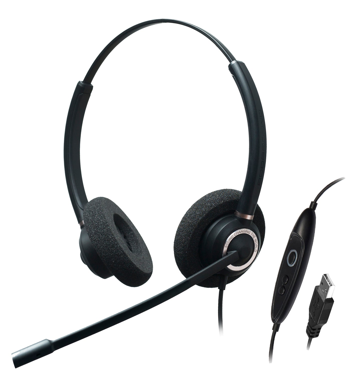 Dual Ear-Stereo-Adv Noise Cancel USB